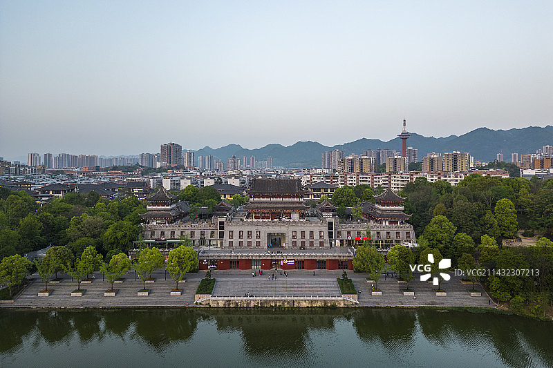 璧山区南门唐城图片素材