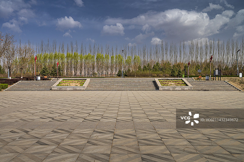 滨河公园广场图片素材