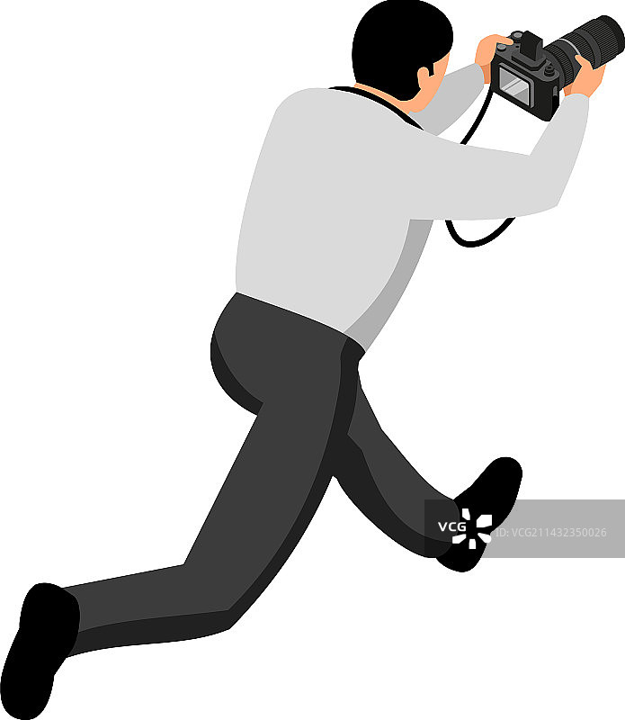 2.5D摄影师图片素材