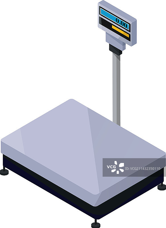 2.5D货物秤图片素材