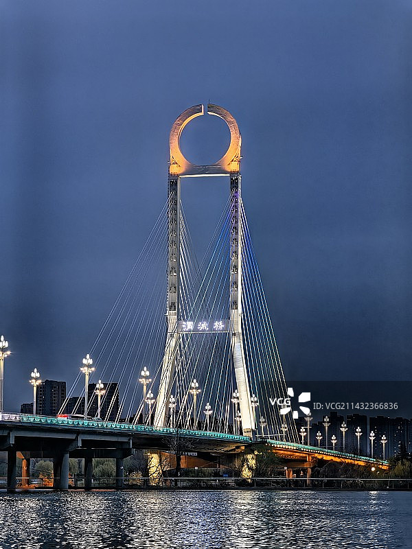 城市夜景风光图片素材