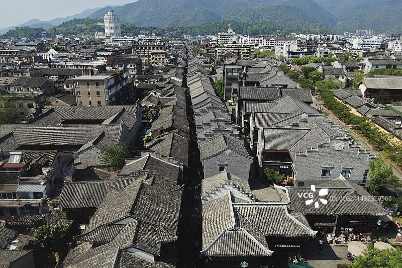 台州临海古城紫阳街图片素材