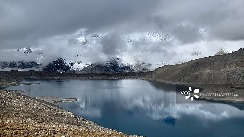2021年希夏邦马大环线徒步图片素材