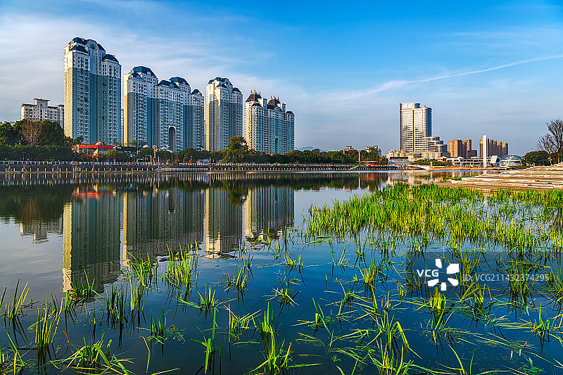永宁江春晓图片素材