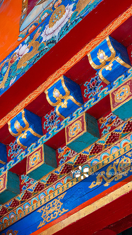 西藏日喀则扎什伦布寺图片素材