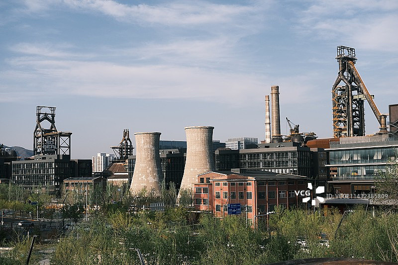 北京首钢园-机械风图片素材