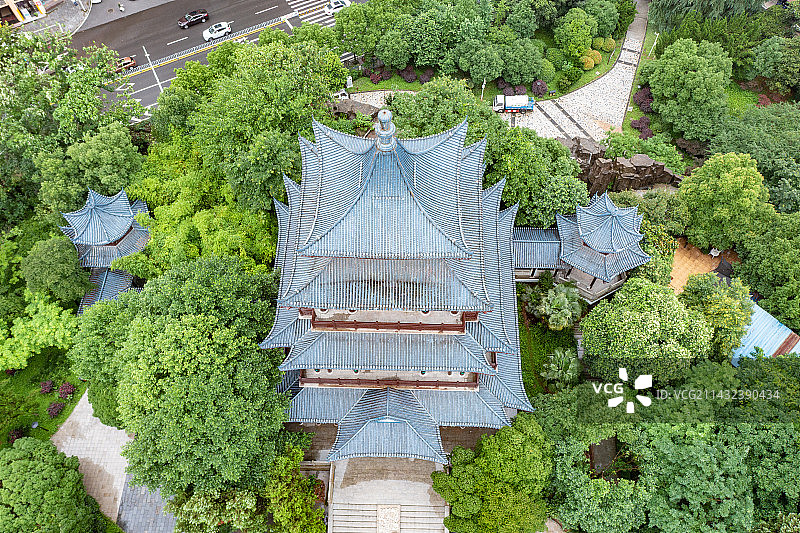 湖南衡阳回雁峰雁峰寺景区图片素材