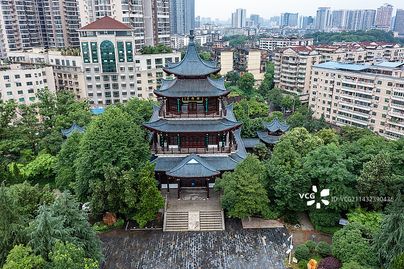 湖南衡阳回雁峰雁峰寺景区图片素材