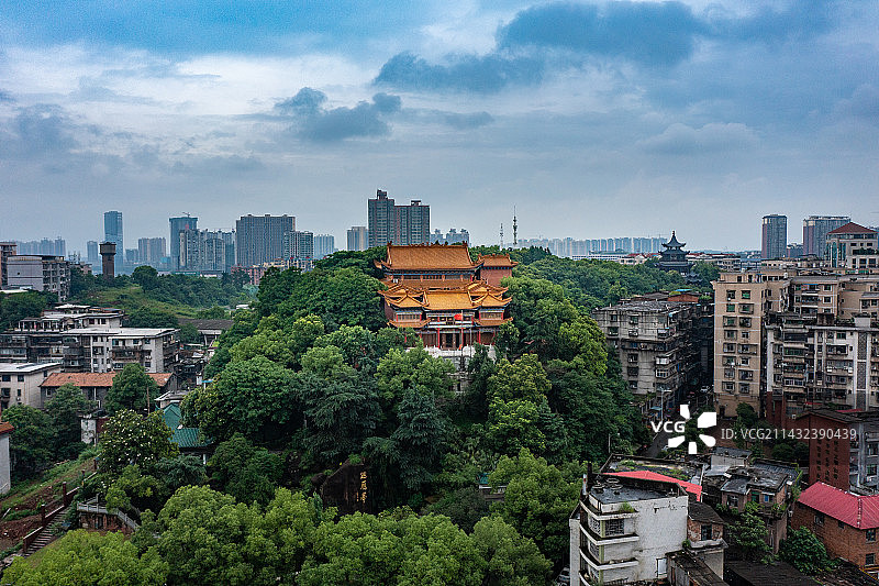 湖南衡阳回雁峰雁峰寺景区图片素材