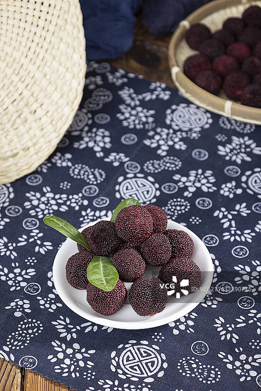 水果杨梅夏季水果图片素材