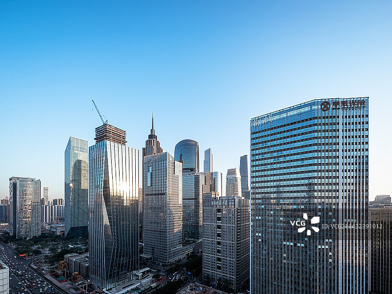 广州珠江新城CBD图片素材