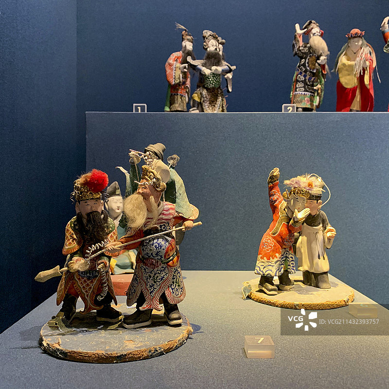 京剧泥人图片素材