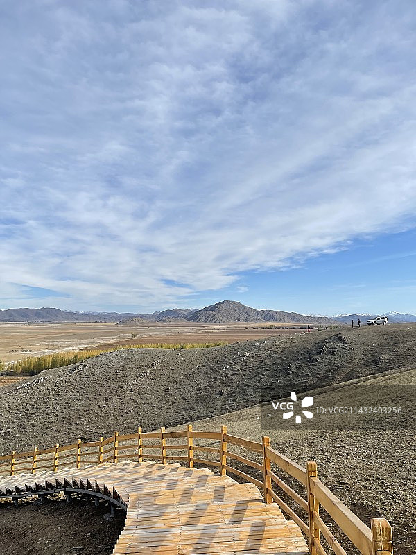 新疆-可可苏里-楼梯图片素材