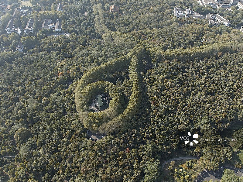 南京的夏天与秋天图片素材