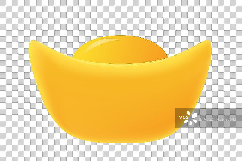 金元宝元素插画图片素材