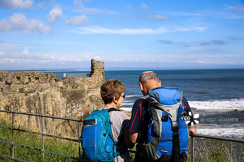 苏格兰圣安德鲁斯的大海 The sea图片素材