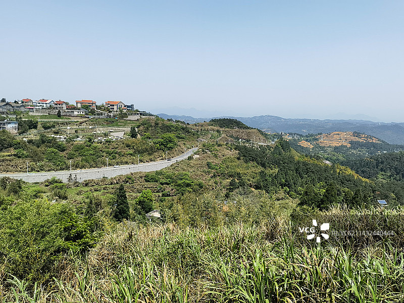 福州避暑胜地鼓岭风光图片素材