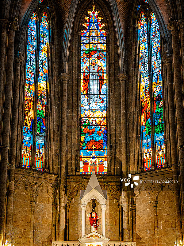 教堂内部图片素材