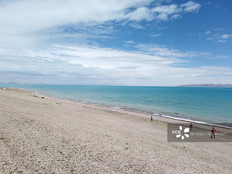 西藏蓝湖图片素材