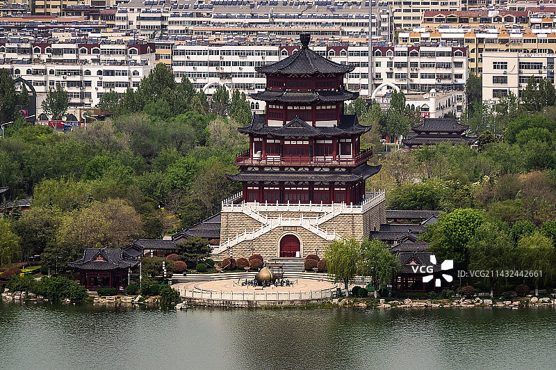 济宁王母阁图片素材