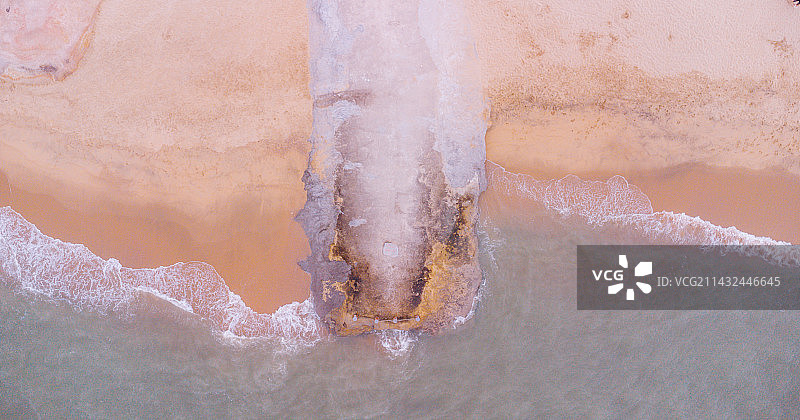 福建厦门自然城市风光-厦门思明区椰风寨亚热带沙滩背景图-厦门环岛东路图片素材