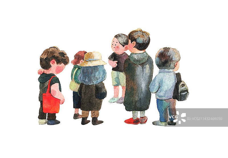 围观人群图片素材