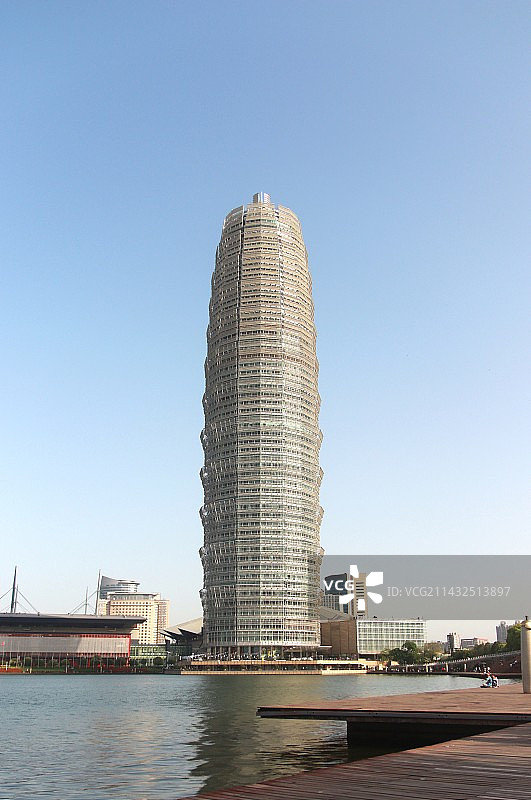 城市天际线风光图片素材