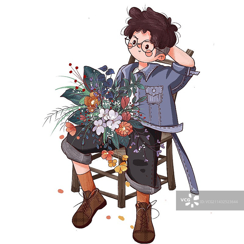 简约插图图片素材