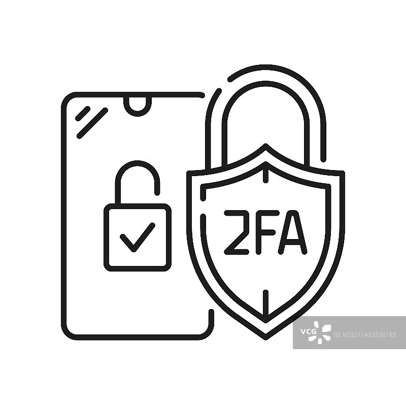 双重验证盾牌锁图标图片素材