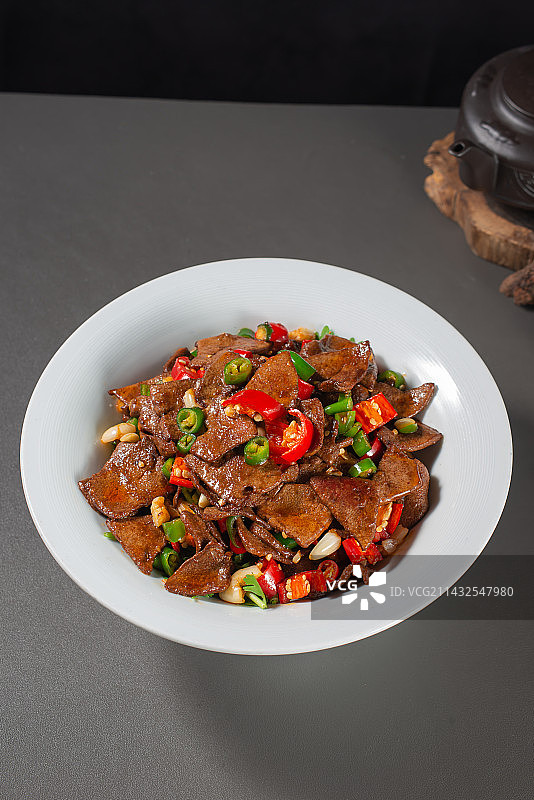 爆炒猪肝图片素材