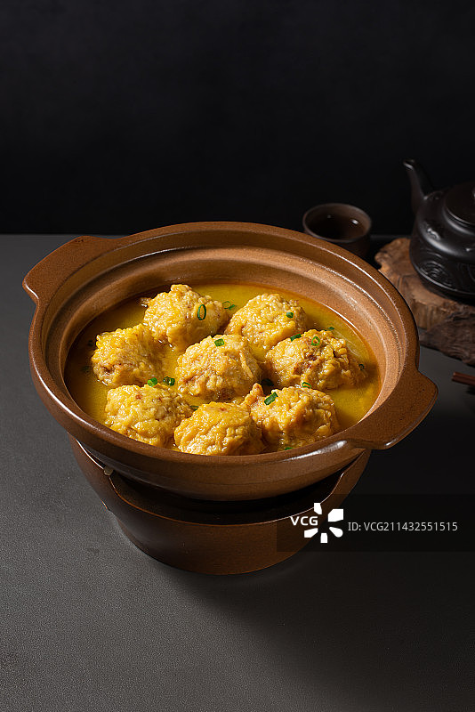 马蹄粉丝圆子图片素材