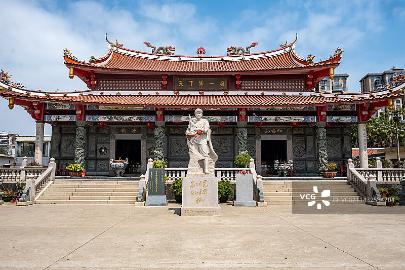 全国唯一一座解放军庙图片素材