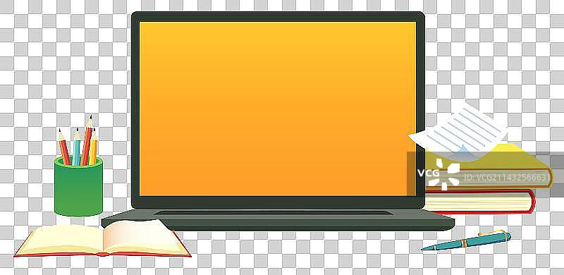 成人再教育硕士研究生高考线上直播考研国考备考电脑插画图片素材