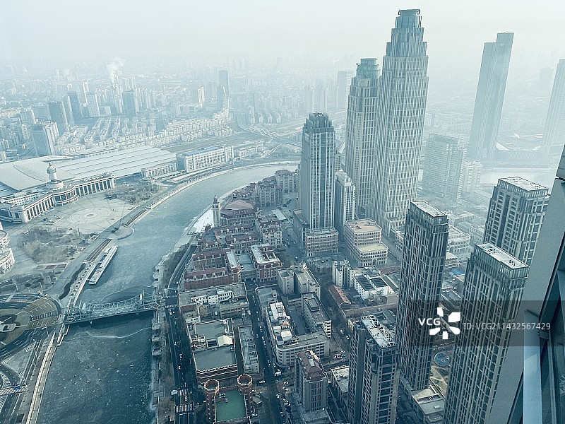 天津·环球金融中心图片素材