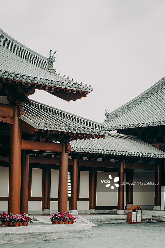 杭州德寿宫的建筑图片素材