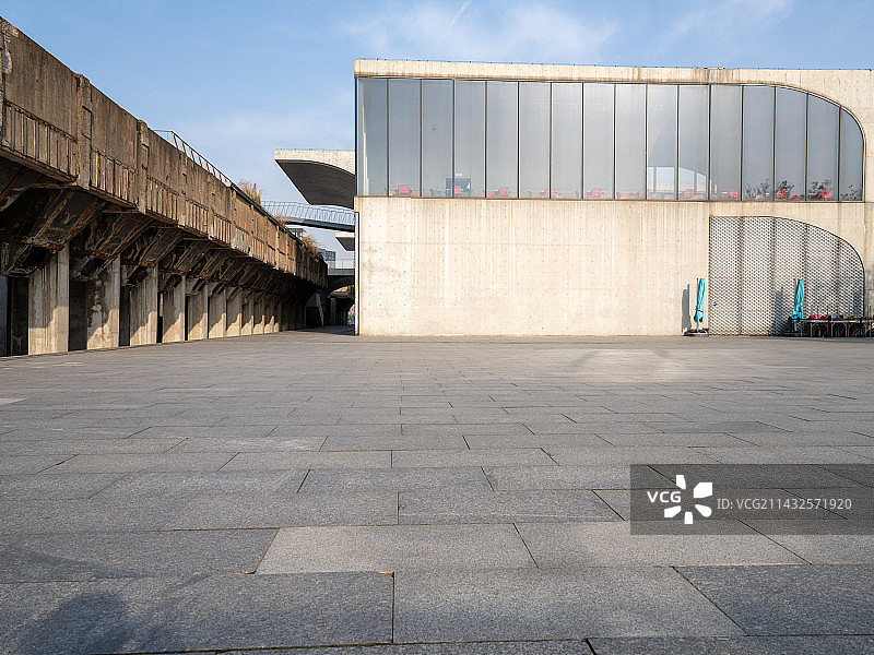 清晨的龙美术馆图片素材