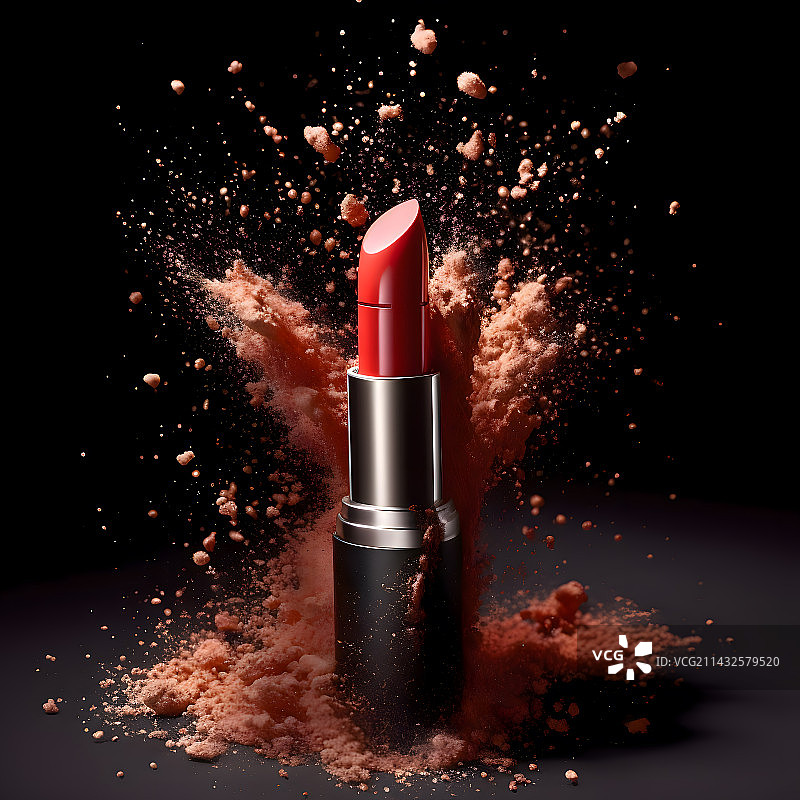 女性美容化妆用品口红图片素材