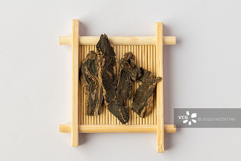 玄参-中医中药材草药临床医药标本百科白背景俯拍合集图片素材