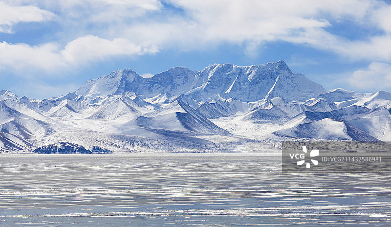 念青唐古拉山图片素材