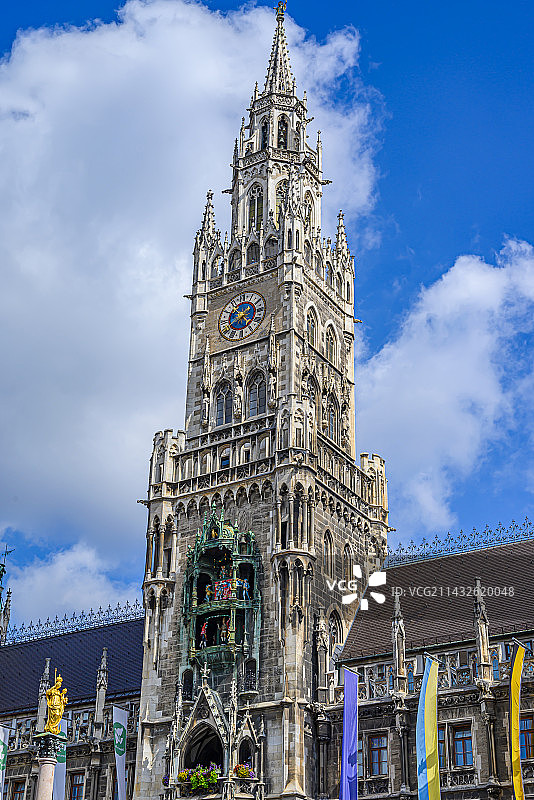 德国慕尼黑市政厅图片素材