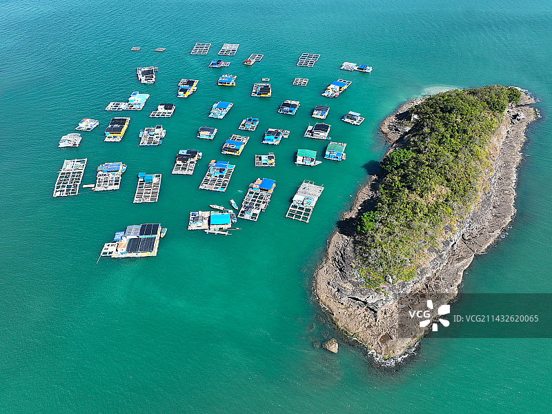 广东省惠州市惠东县巽寮湾响浪角坪仕洲航拍图片素材