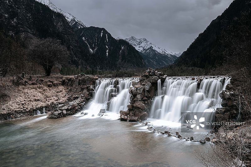 山川冰河图片素材