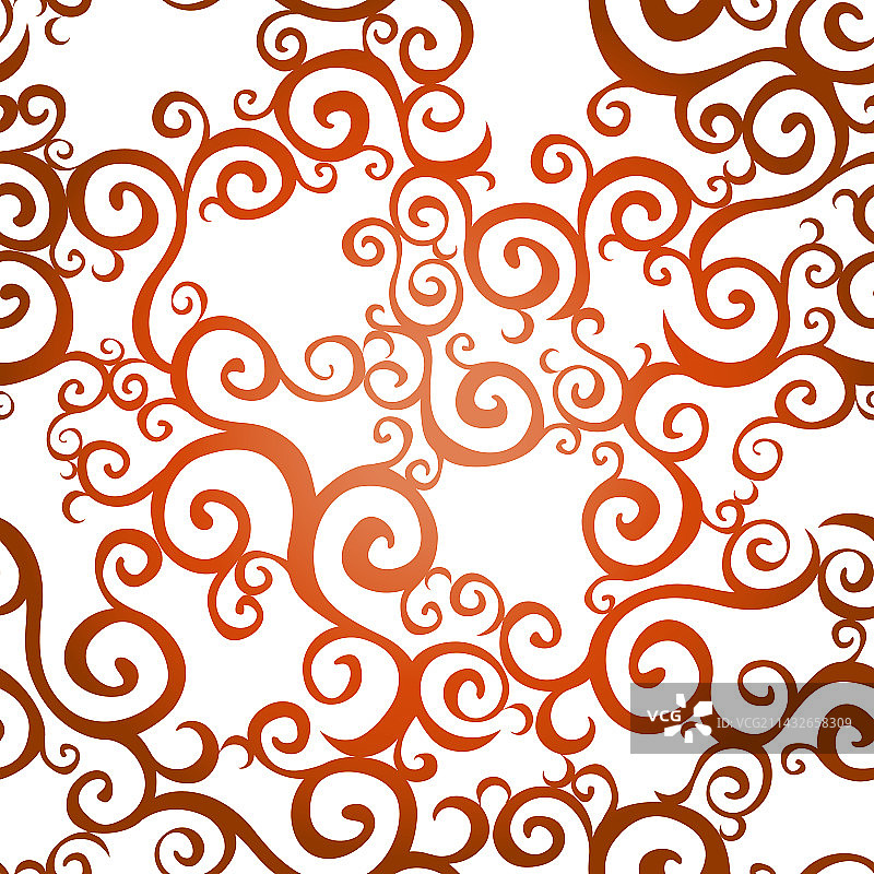漩涡图案无缝背景图片素材