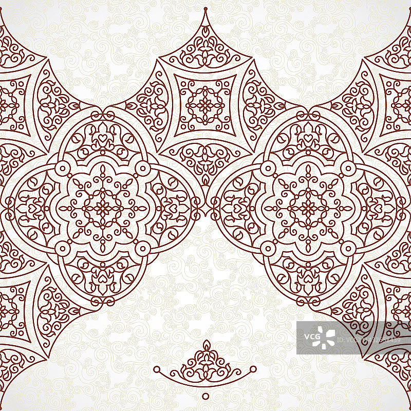 东方风格复古边框图片素材