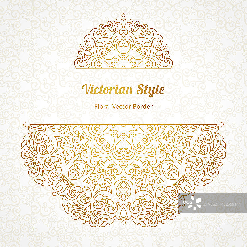 维多利亚风格的蕾丝图案图片素材