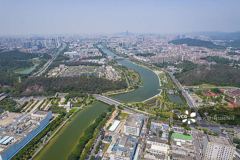 深圳燕罗湿地公园  深圳茅洲河 深圳宝安区 深圳燕罗街道图片素材