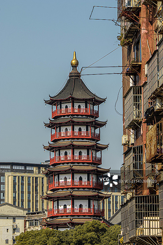 绳金塔图片素材