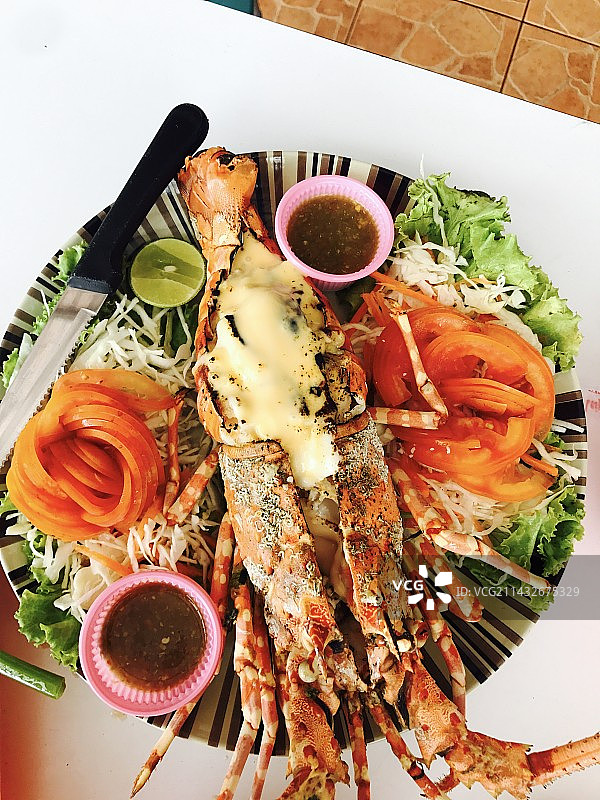 芝士龙虾图片素材