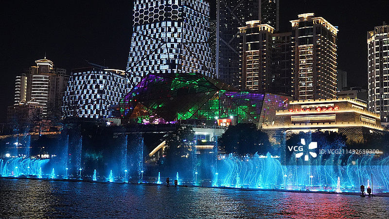 柳州市柳江夜色图片素材