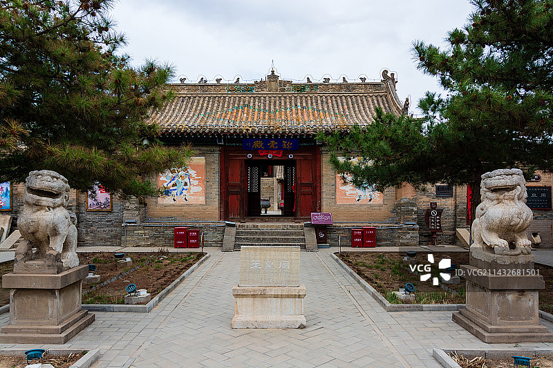 蔚州古城玉皇阁龙虎殿图片素材